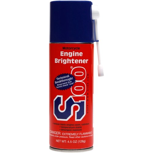 S100 Motorcycle Engine Brightener Detail Spray | 4.5 oz | 19200A
