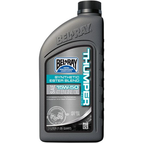 Bel-Ray Thumper Racing Synthetic Ester Blend 4T Motor Oil | 15W-50 | 1 Liter