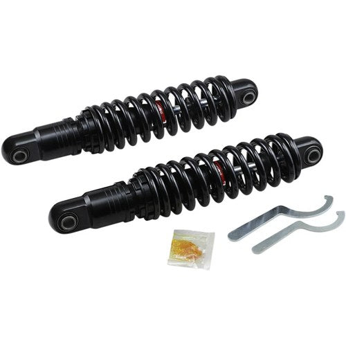 Drag Specialties Adjustable Heavy-Duty Shocks | Black | 13" | C160157HB