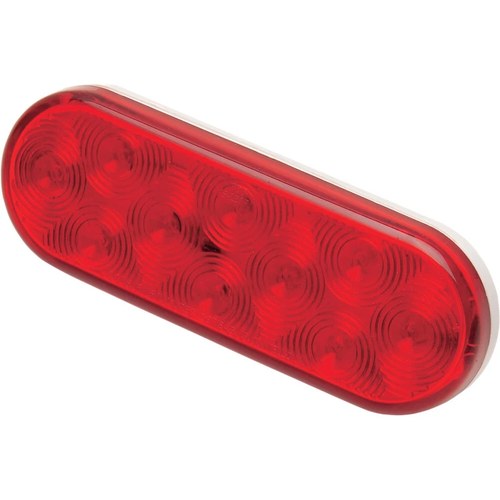 Brite-Lites 6.5" Oval LED Trailer Light | Red | BL-TRLEDOR
