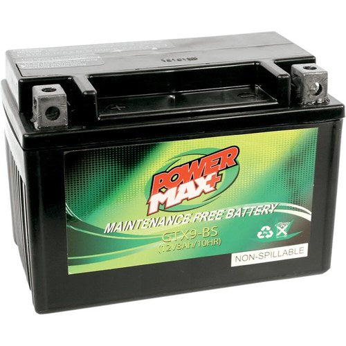Power Max 12V Maintenance-Free Battery (Cross Ref YTX9-BS) GTX9-BS
