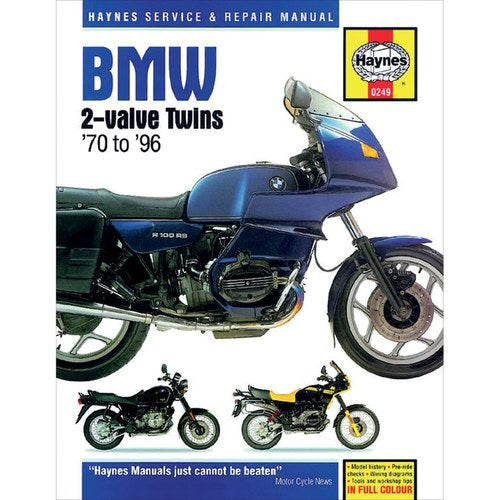 Haynes Repair Manual - BMW 2-valve Twins 1970-1996
