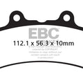 Ebc Organic OE Quality Replacement Brake Pads / One Pair (FA210)