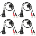 TecMate OptiMate Quick Connect Weatherproof Battery Cable w/15A Fuse 4 Pack O1X4