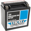 Drag Specialties Agm Maintenance-Free Battery (Cross Ref YTX14LBS) 2113-0213