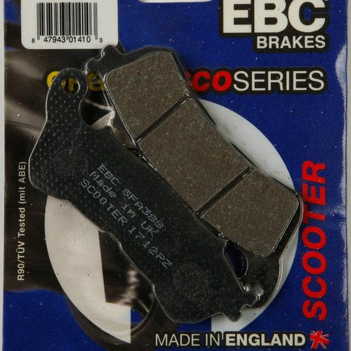 Ebc Sfa Organic Scooter Brake Pads / One Pair (SFA388)