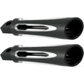Arlen Ness - 06-472 - Footpegs, Deep Cut - Black