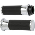 Arlen Ness - 07-322 - Fusion Series Grips, Smooth - Chrome