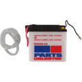Parts Unlimited 6V Conventional Battery #6N4B-2A (R6N4B-2A)