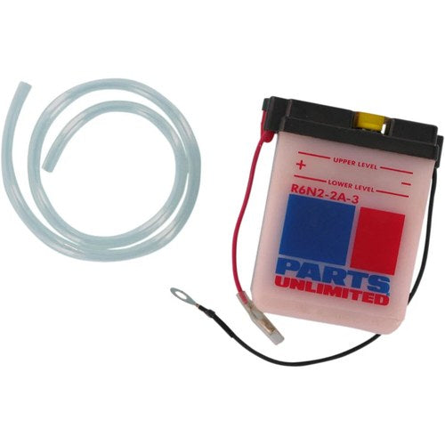 Parts Unlimited 6V Conventional Battery R6N2-2A-3 (R6N2-2A-3)