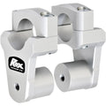 Rox Speed FX - 2" Pivoting Bar Risers for BMW R1200GS 2013+ Silver 1R-P13R-2125