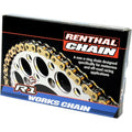 Renthal 420 R1 MX Works Series Non-Sealed Chain (Gold) 130 Links