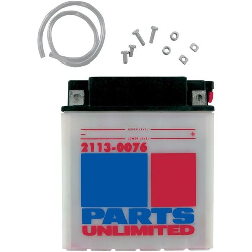 Parts Unlimited 12V Heavy-Duty Battery YB30CLB (2113-0076)
