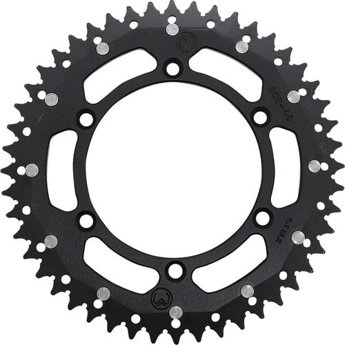 Moose Racing 48T Dual Rear Sprocket (Black) 48-tooth | 1210-1500