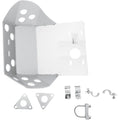 Moose Racing Aluminum Skid Plate (Silver) 0506-0373