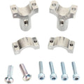 Moose Racing Replacement Inner Mount Clamp (Silver) For 1-1/8" bars | 0635-1031