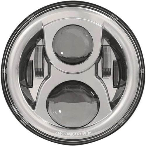 J.W. Speaker Model 8700 Evo 2 Dual Burn 7" LED Headlight (Chrome) JW 0554961