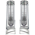Ciro Filler Panel Accent Lights w/ LED Run/Turn/Brake Lights (Chrome) 40002