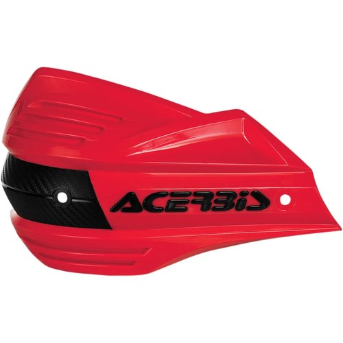 Acerbis Replacement Plastic Shield for X-Factor Handguards (Red) 2393480004