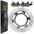 Rear Brake Disc Rotor With Brake Pads for Kawasaki 41080-0114-11H
