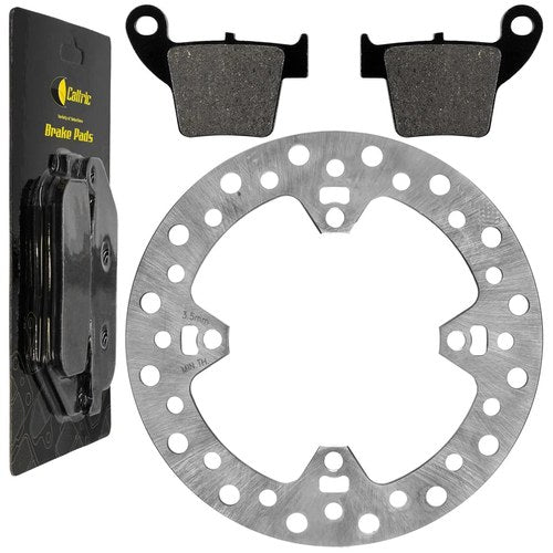 Rear Brake Disc Rotor W/ Brake Pad for Honda CRF450X CRF450 X 2005 2006 2007