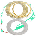 Clutch Friction Plates Kit And Cover Gasket for Honda XR650R 2000-2007