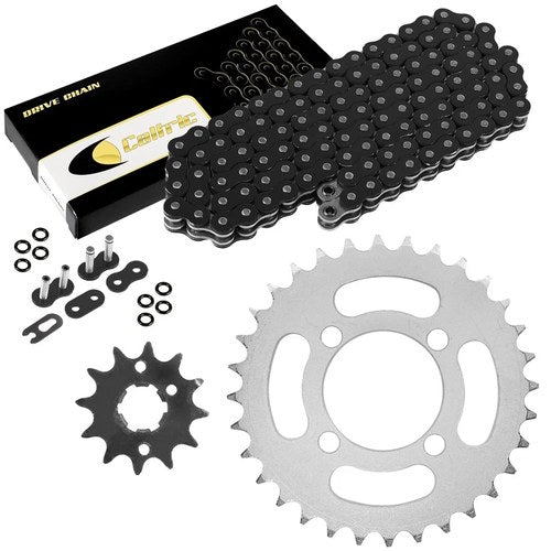 O-Ring Drive Chain & Sprockets Kit fits Yamaha Breeze 125 YFA1 1989 1990-2004