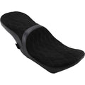 Drag Specialties Low Touring Seat - Diamond - Yaffe Tanks (Black) 0801-1070