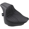 Drag Specialties EZ-Solo Seat - Scorpion - Vinyl - Fxfb '18+ (Black) 0802-1128