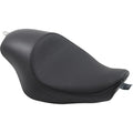 Drag Specialties 3/4 Low Solo Seat - Smooth - Vinyl - XL (Black) 0804-0743