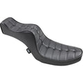 Drag Specialties Mini King/Queen Seat - FX/FL '58-'84 (Black) 0805-0093