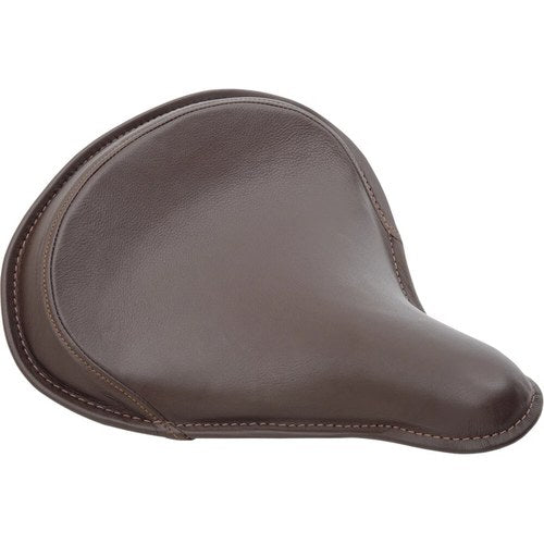 Drag Specialties Spring Low Solo Seat - Large - Leather (Brown) 0806-0049