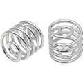 Drag Specialties Seat Springs - 2" (Chrome) Pair | 28-6113