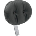 Drag Specialties EZ Glide II Pillow Backrest (Black / Chrome) 0822-0189
