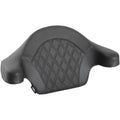 Drag Specialties Tour Box Backrest Pad, Solar Leather, Diamond (Black) 0822-0356