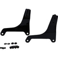 Drag Specialties Sissy Bar Side Plates - 18+ Fxfb (Black) Pair | 50264860