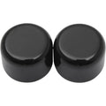 Drag Specialties Magnetic Docking Points Covers, Short (Black) Pair | C77-0100GB