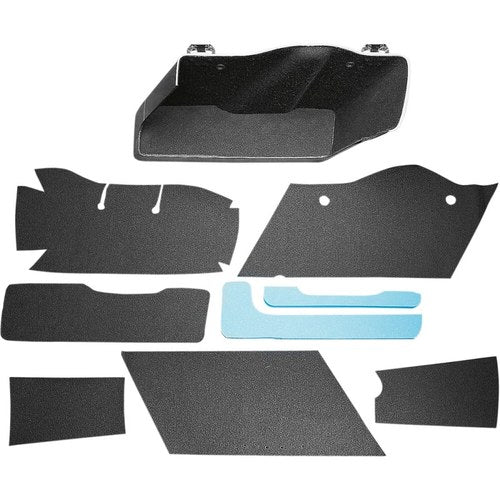 Drag Specialties Saddlebag Lining Kit - 93-13 Touring (Black) DS710116
