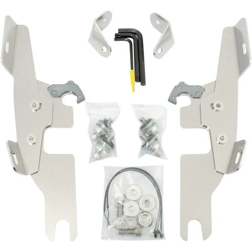 Memphis Shades Batwing Fairing Trigger-Lock Mount Kit (Polished) MEK1983