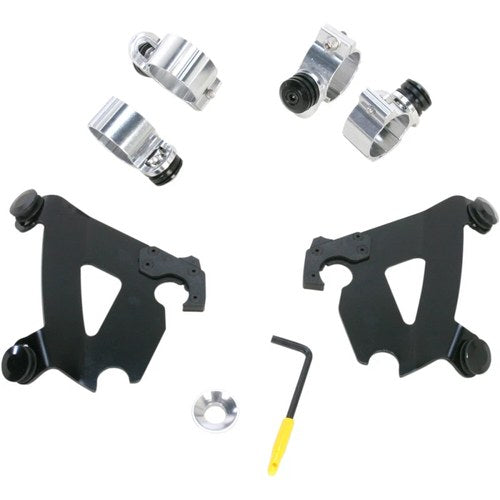 Memphis Shades Cafe Fairing Trigger-Lock Mount Kit - XL (Black) MEB1995