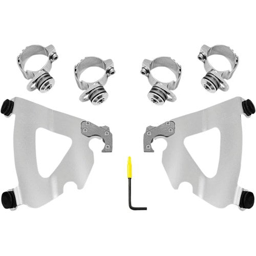 Memphis Shades Road Warrior Trigger-Lock Mount Kit - Fxd (Polished) MEK2038