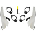 Memphis Shades Batwing Fairing Trigger-Lock Mount Kit, Flsb (Polished) MEK2044