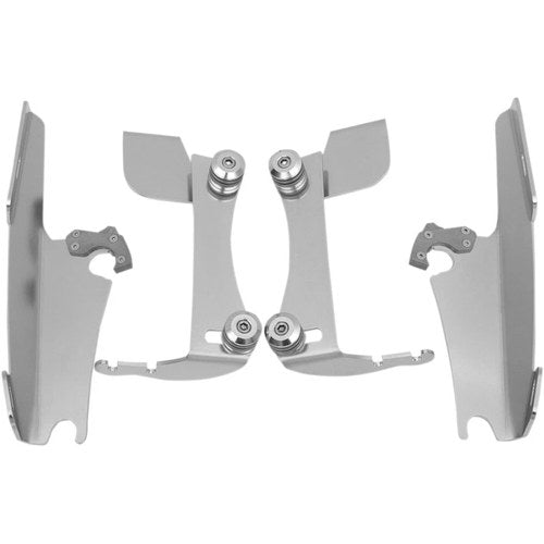 Memphis Shades Fats/Slim Trigger Lock Mounting Kit, VTX1300 (Polished) MEM8963