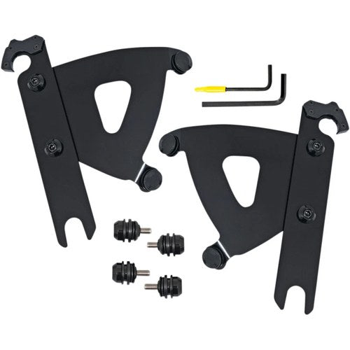 Memphis Shades Road Warrior Trigger-Lock Mount Kit - Flstf (Black) MEB2053