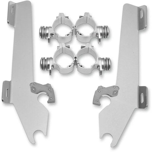 Memphis Shades Batwing Trigger Lock Mounting Kit - Vegas (Polished) MEK1929