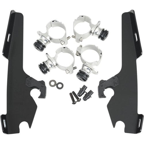 Memphis Shades Batwing Trigger Lock Mounting Kit - VT750 Phantom (Black) MEK1957