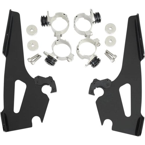 Memphis Shades Batwing Trigger Lock Mounting Kit - Narrow (Black) MEB8965
