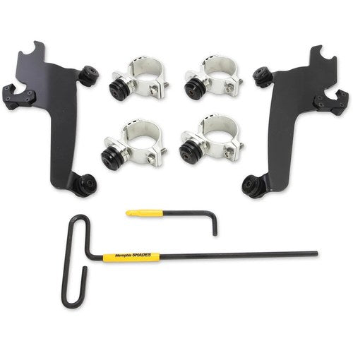 Memphis Shades Trigger Lock Sportshield Mounting Kit - Vegas (Black) MEB2020