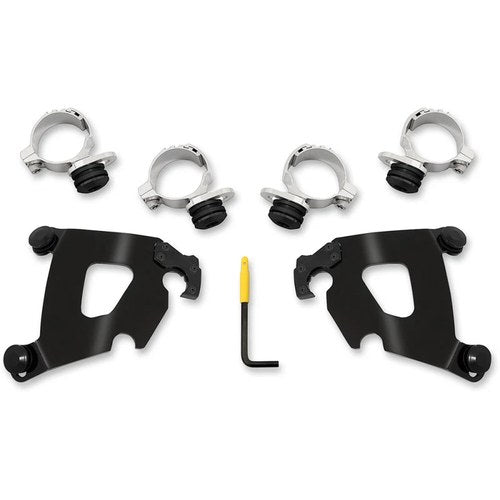 Memphis Shades Cafe Fairing Trigger Lock Mount Kit (Black) MEB2025