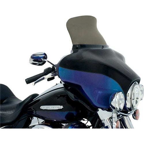 Memphis Shades Spoiler Windshield - 9" - Flh (Smoke) MEP8591